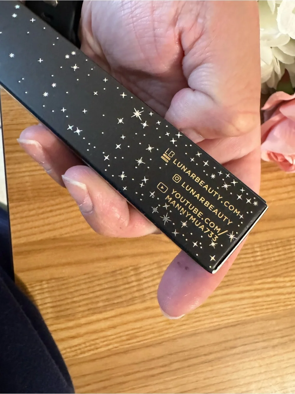 Lunar Beauty Moon prism liquid blush in fuego fuchsia